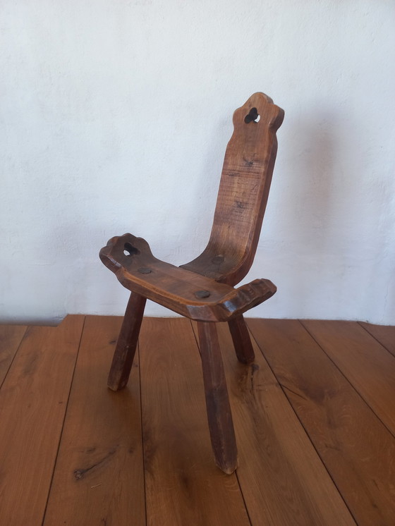 Image 1 of Brutalist Spanish chair