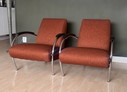 2x Gelderland 5470 armchairs Jan des Bouvri