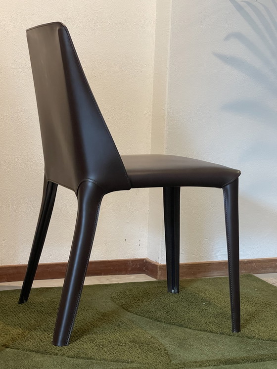 Image 1 of 6 Flexform Isabel dining chairs