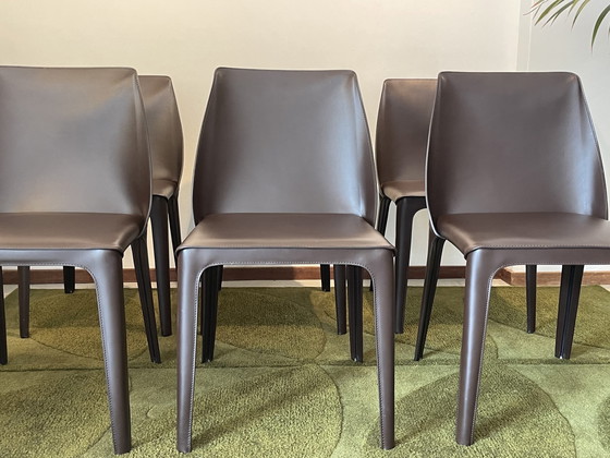 Image 1 of 6 Flexform Isabel dining chairs