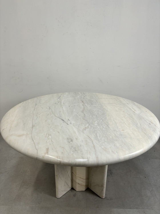 Image 1 of Table de salle à manger en marbre