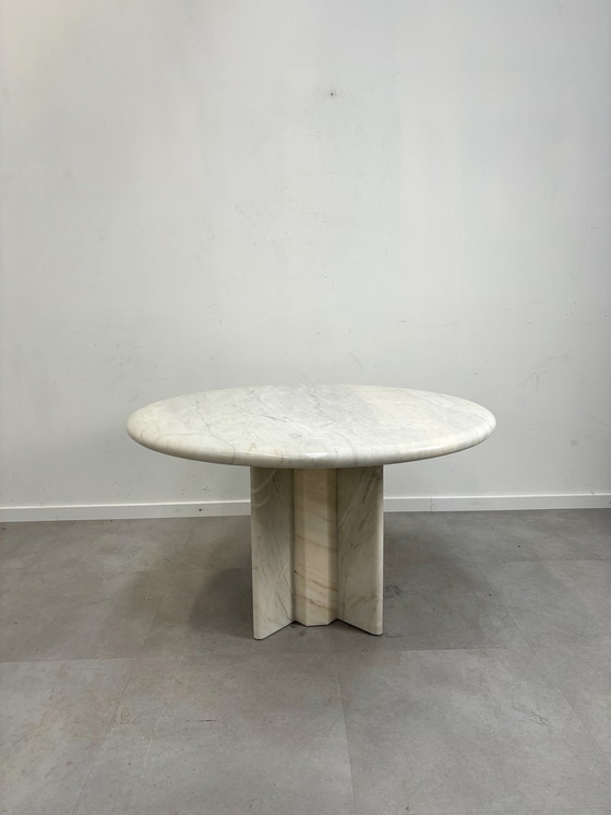 Image 1 of Table de salle à manger en marbre