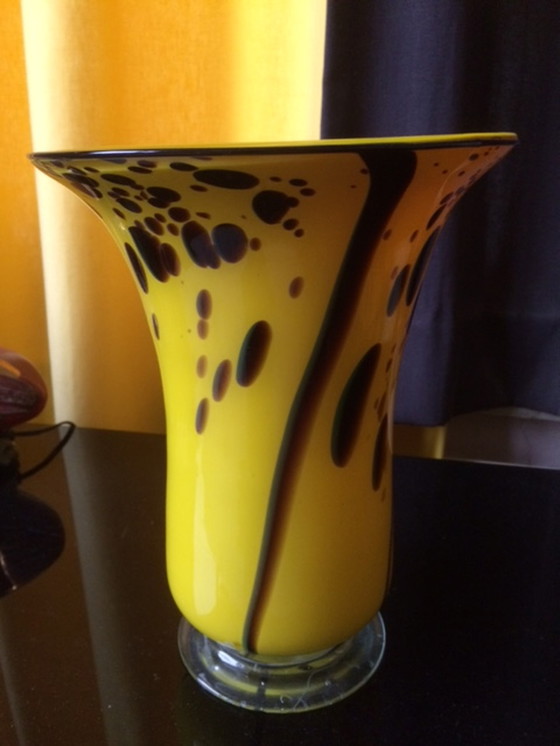 Image 1 of Vaso di vetro vintage