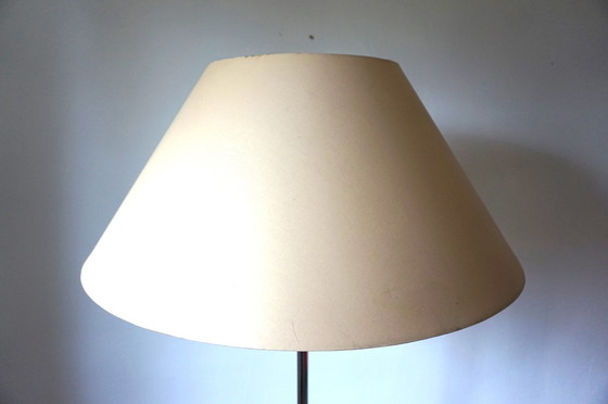 Image 1 of Floor lamp with leather coating from the 70s