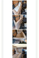 2x bancs de jardin Borek