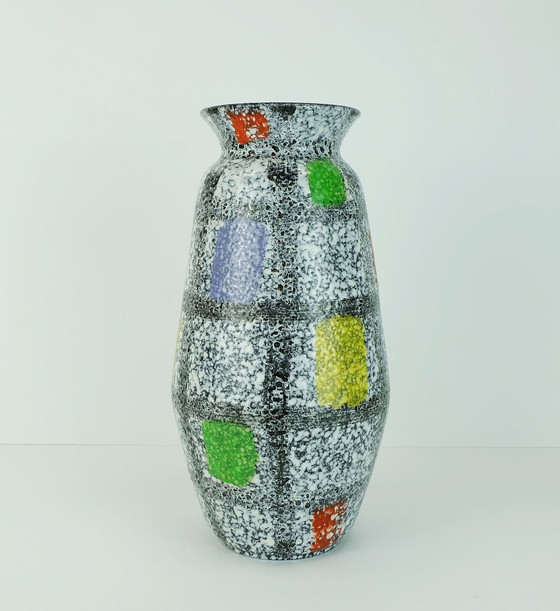 Image 1 of bay-keramik vase decor 'teheran' Bodo Mans model 608-30 early 1960s