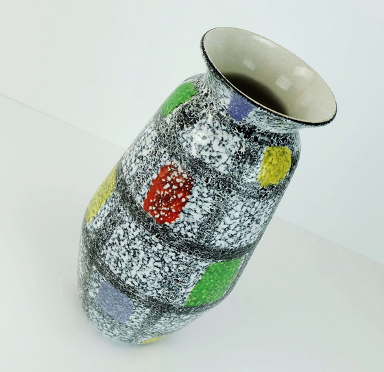 Image 1 of bay-keramik vase decor 'teheran' Bodo Mans model 608-30 early 1960s