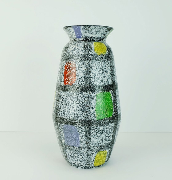 Image 1 of bay-keramik vase decor 'teheran' Bodo Mans model 608-30 early 1960s