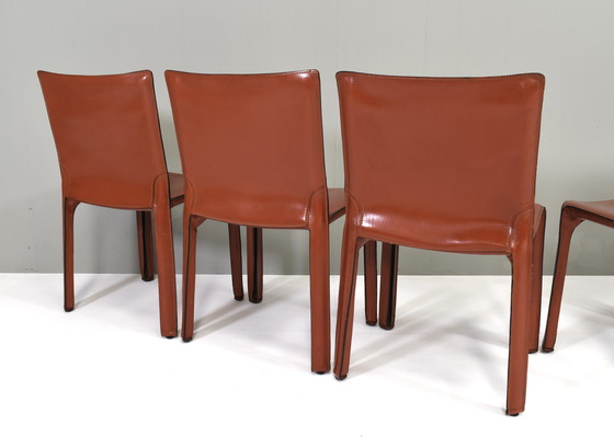 Image 1 of 6x Cassina CAB 412 chairs by Mario Bellini