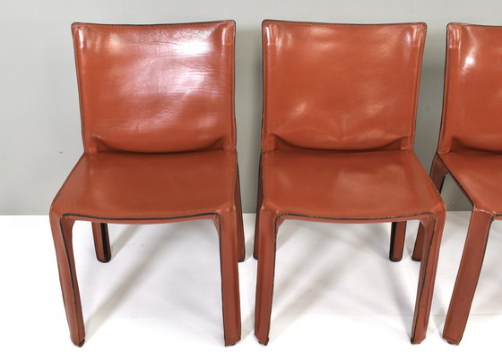 Image 1 of 6x Cassina CAB 412 chairs by Mario Bellini