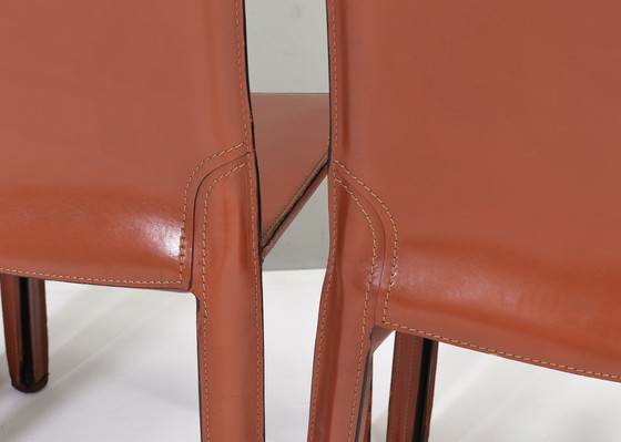 Image 1 of 6x Cassina CAB 412 chairs by Mario Bellini