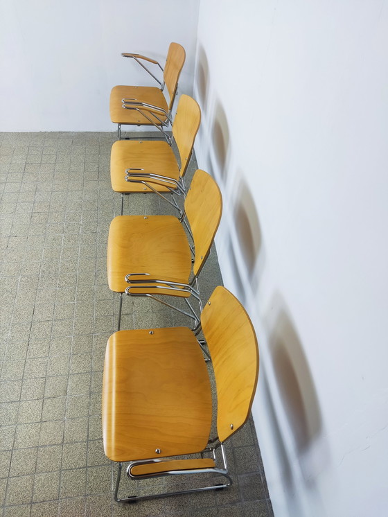 Image 1 of 4x Vintage dining chair