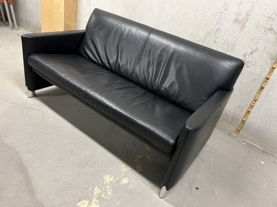 Image 1 of Jori So Good 2 seater sofa black leather