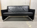 Jori So Good 2 seater sofa black leather