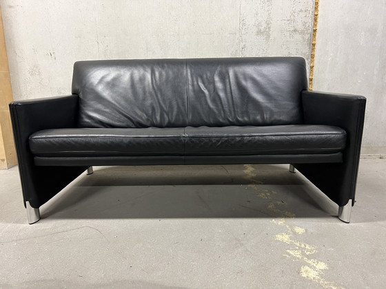 Image 1 of Jori So Good 2 seater sofa black leather