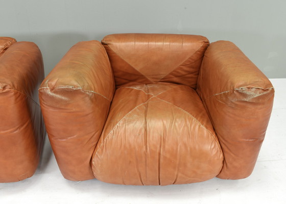 Image 1 of Mario Marenco Lounge Armchairs by Arflex, Italy – circa 1970