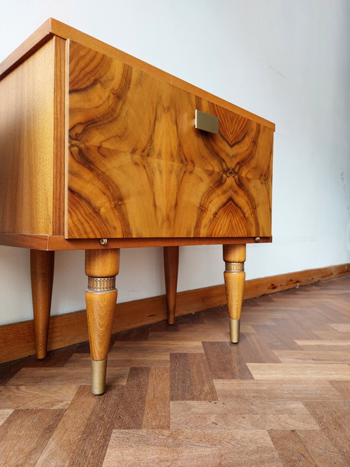 2x Vintage bedside tables