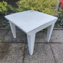 Kartell Bubble Club Side Table cream color
