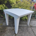 Kartell Bubble Club Side Table cream color