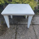 Kartell Bubble Club Side Table cream color