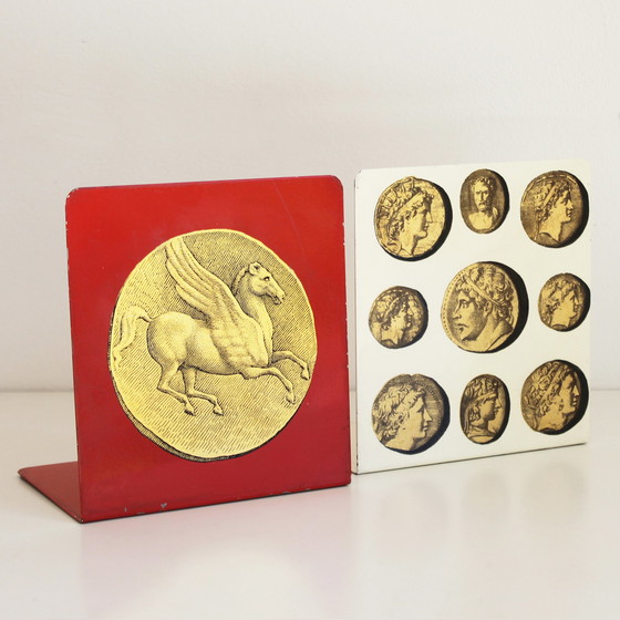 Image 1 of 2x Piero Fornasetti Cammei bookends