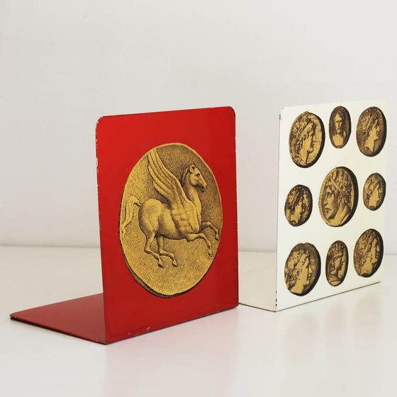 Image 1 of 2x Piero Fornasetti Cammei bookends