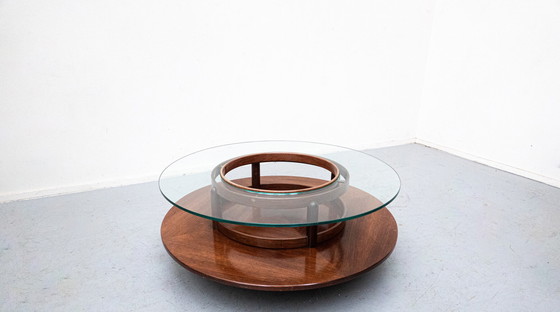 Image 1 of Table basse ronde vintage