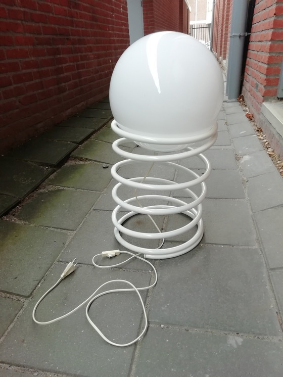 Image 1 of Space age spiral floor lamp