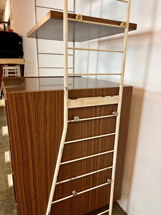 Image 1 of Standing shelves Babette system GDR wall shelf midcentury