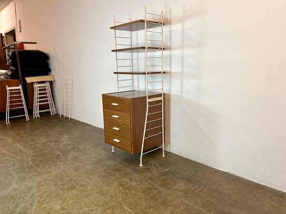 Image 1 of Standing shelves Babette system GDR wall shelf midcentury