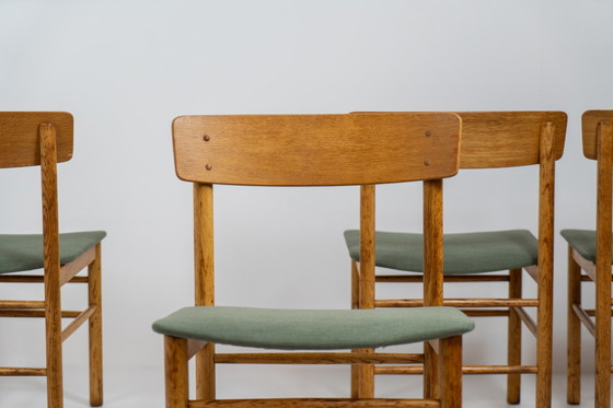 Image 1 of Set of 6 Model 250 chairs from Farstrup