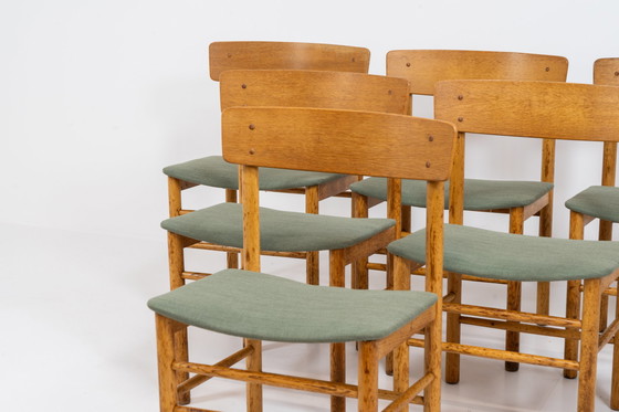 Image 1 of Set of 6 Model 250 chairs from Farstrup