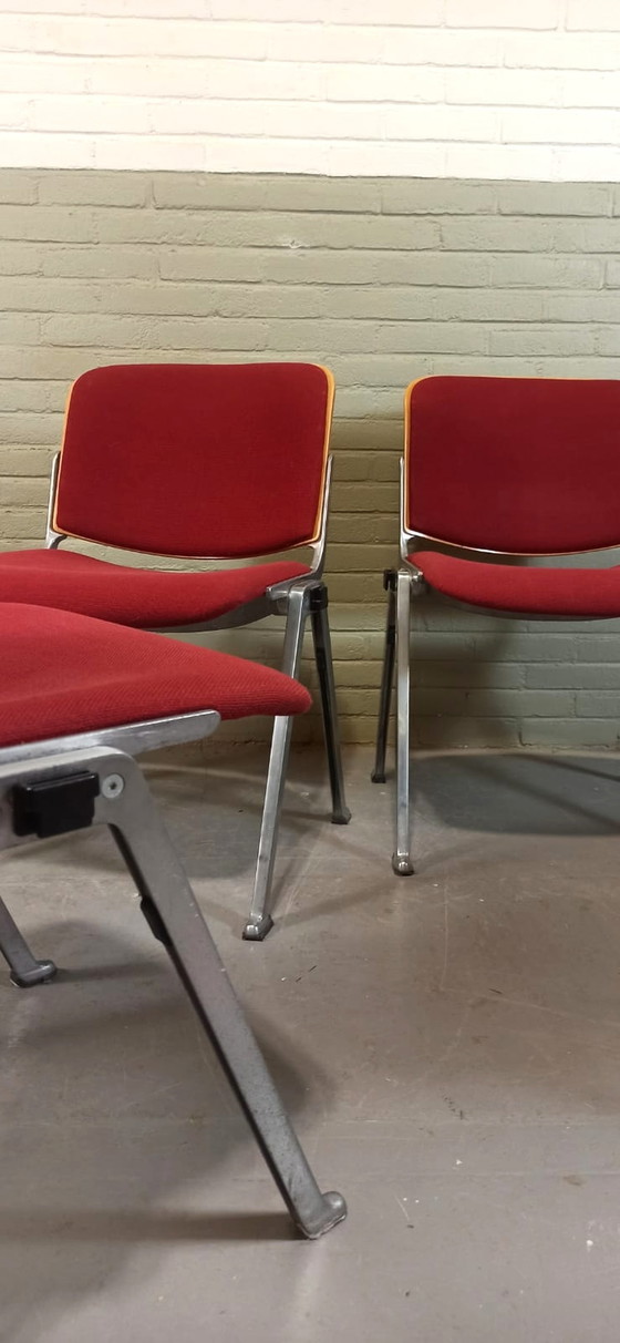 Image 1 of 4x Vintage eetkamerstoel