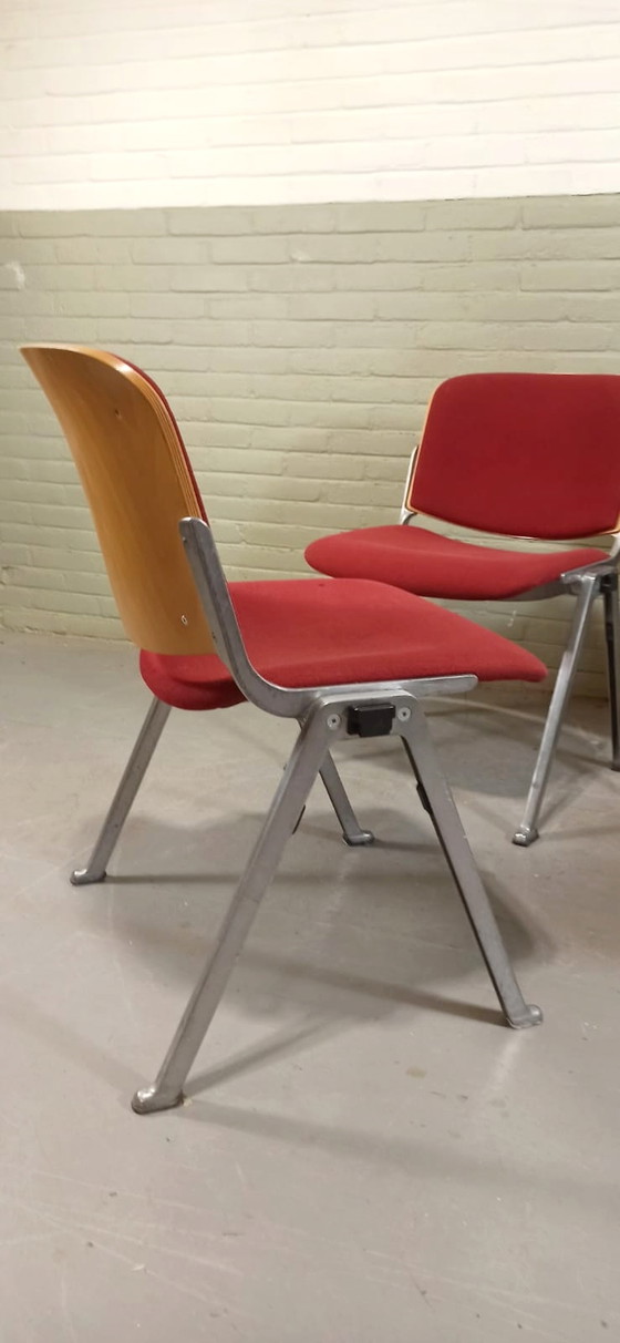 Image 1 of 4x Vintage eetkamerstoel