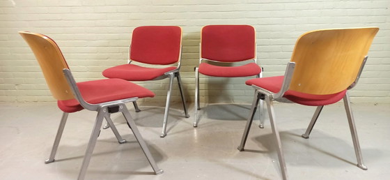 Image 1 of 4x Vintage eetkamerstoel