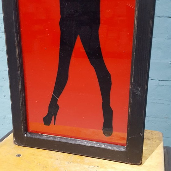 Image 1 of Vintage Soho London "Lapdance" Light Box
