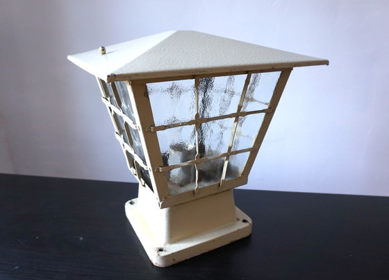 Image 1 of Metal garden lamp from the 1960s