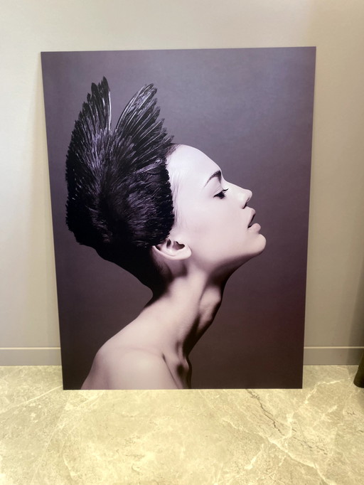 BoConcept - Mural "Black Swan" - metal print