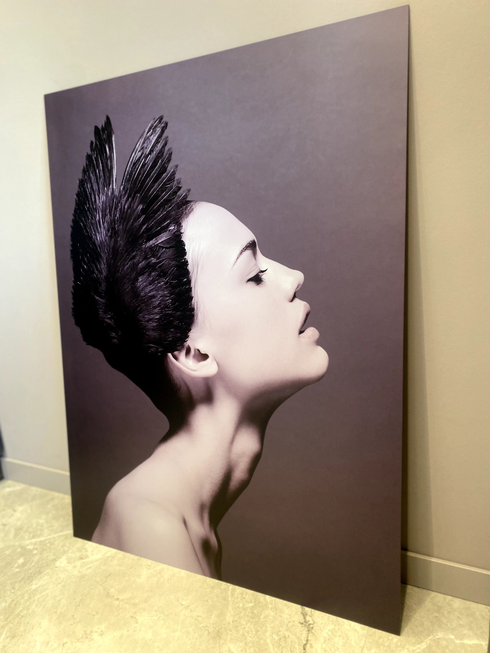 BoConcept ウォールアート「Black Swan」メタルプリント BoConcept - Mural 