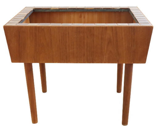 Vintage plantenbak met tegeltjes – opbergkast, Other (photo 2 of 9)