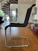 8x Tecta Aplati chaise en porte-à-faux