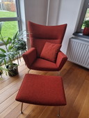 Bergère Carl Hansen + footstool
