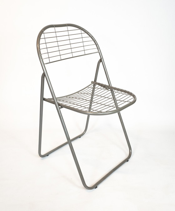 Image 1 of Ikea - folding chair - wire chair - design Niels Gammelgaard - 80's