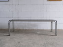 Table basse avec verre fumé