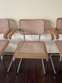 4 poltrone vintage Cesca