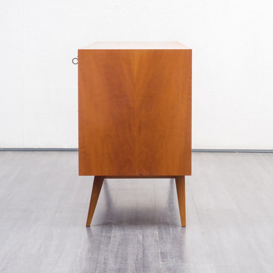 Image 1 of 1950s sideboard, VEB Hellerau, F. Ehrlich, walnut, 150cm, restored