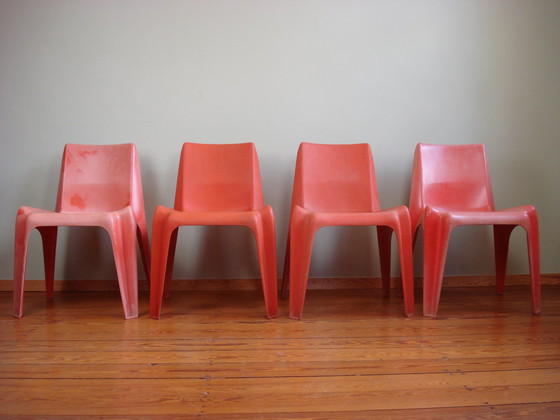 Image 1 of 4x Helmut Bätzner for Bofinger chair