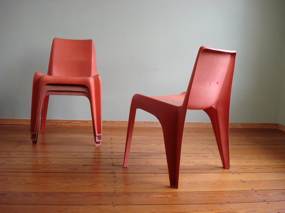 Image 1 of 4x Helmut Bätzner for Bofinger chair