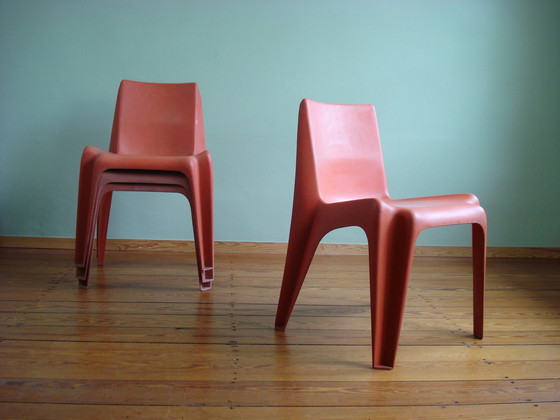 Image 1 of 4x Helmut Bätzner for Bofinger chair