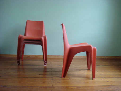 4x Helmut Bätzner for Bofinger chair